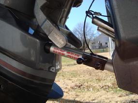 Lock-n-Haul installed and fully functional on plastic cowling motors